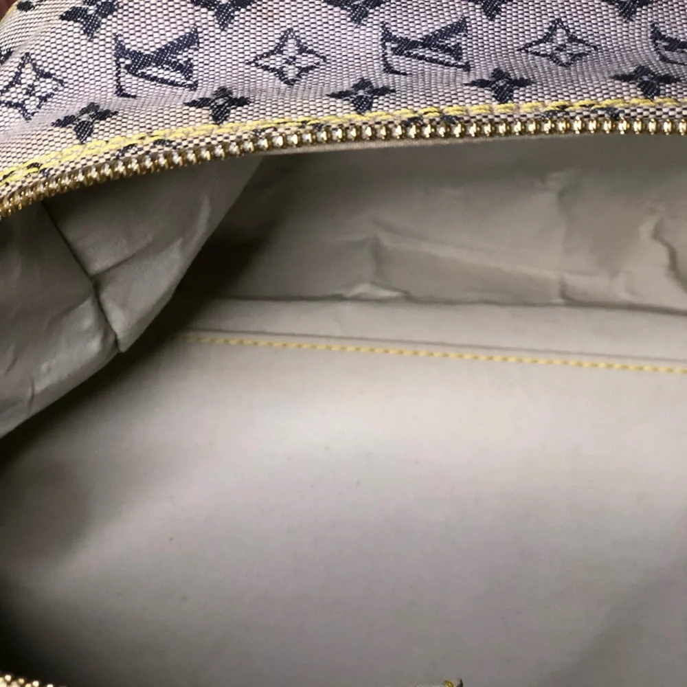 Vintage Denim Louis Vuitton Satchel - Picture 10 of 17